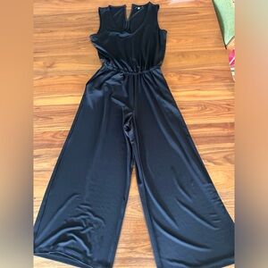 Banana Republic Black Jumpsuit with Wide-Leg Pants